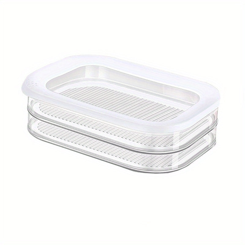 Compact Airtight Food Storage Containers – leak-resistant reusable meal prep, Stackable Meat Storage Set of Stackable Meat Storage Boxes with Lids - Organizer for, designed for American homes, daily convenience and practical gifting