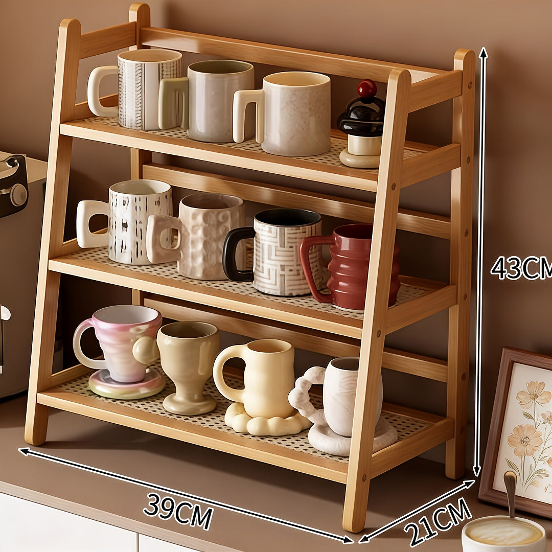 Storage Rack – Multi-Purpose 2/3Tier Adjustable Kitchen Storage Rack – multi-purpose organization