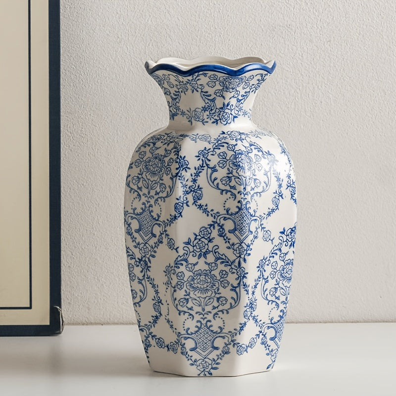 Decorative Vase – A Blue And White Vase for All Seasons an Ideal Present