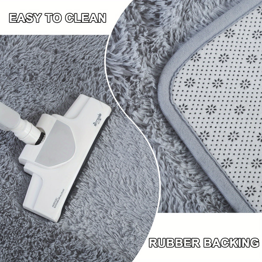 Area Rug – 1pc 200*300Cm/6.56*9.84Ft Long Mat - Super Soft And Comfortable, Fluffy Texture, P