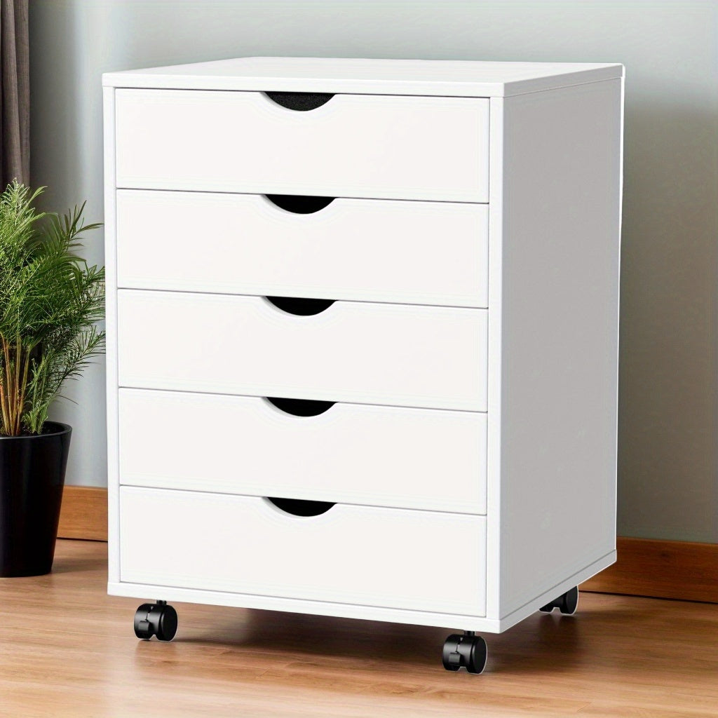 Easy-Access Reusable Drinkware Set – easy-access beverage storage, with Wheels Removable Storage Cabinet Organizing 5 7drawers Suitable for Office Bedroom Living Room, designed for American homes, daily convenience and practical gifting