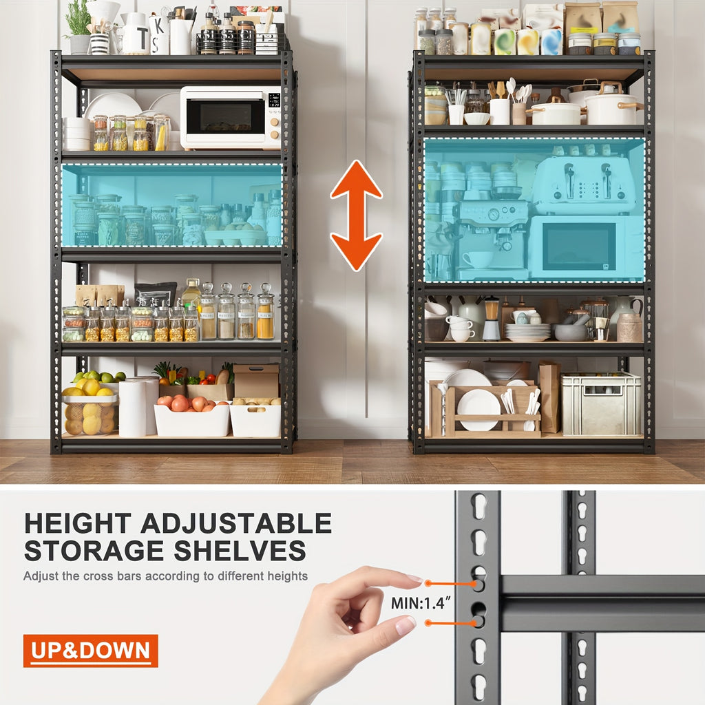 Smart Adjustable Home Storage Rack – durable multi-purpose storage, Double Mesh Shelf - Furniture Storage Shelf Utility Shelves, designed for American homes, daily convenience and practical gifting