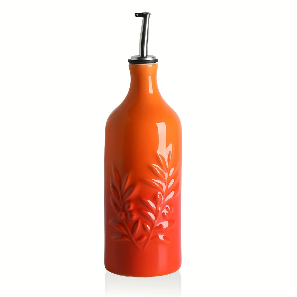 Smart 20oz Reusable Drinkware Set – easy-access beverage storage, 20oz Ceramic Olive Oil Dispenser Bottle - Opaque Oil Cruet Protects Oil to Reduce, designed for American homes, daily convenience and practical gifting