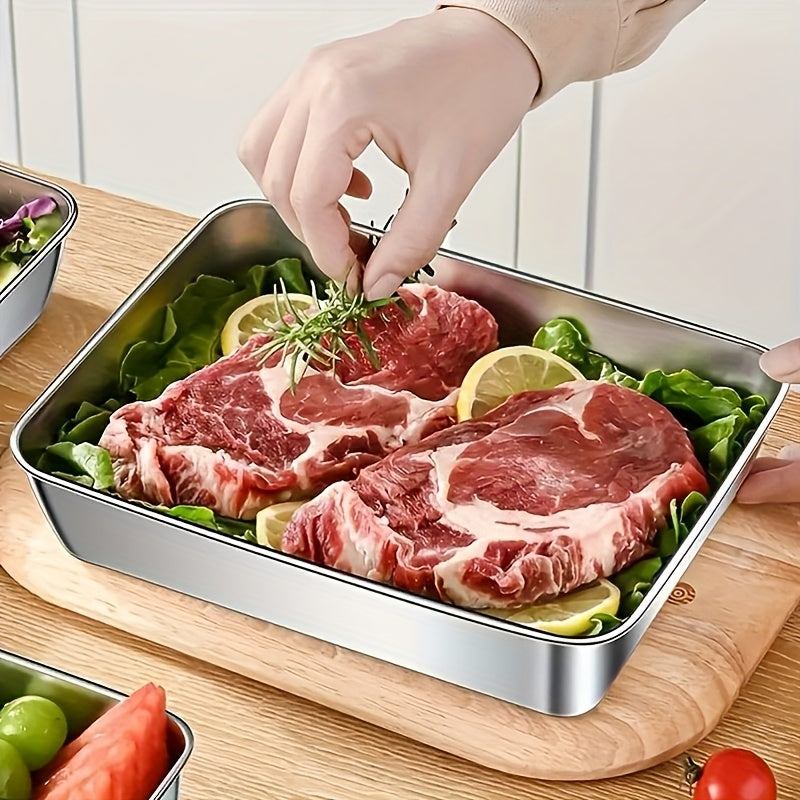 Versatile 5/3pcs Kitchen Baking Dish Set – oven-ready cooking and serving, Buy 3 Get 2 Free Buy 2 Get 1 Free Total 5 3pcs Stainless, designed for American homes, daily convenience and practical gifting