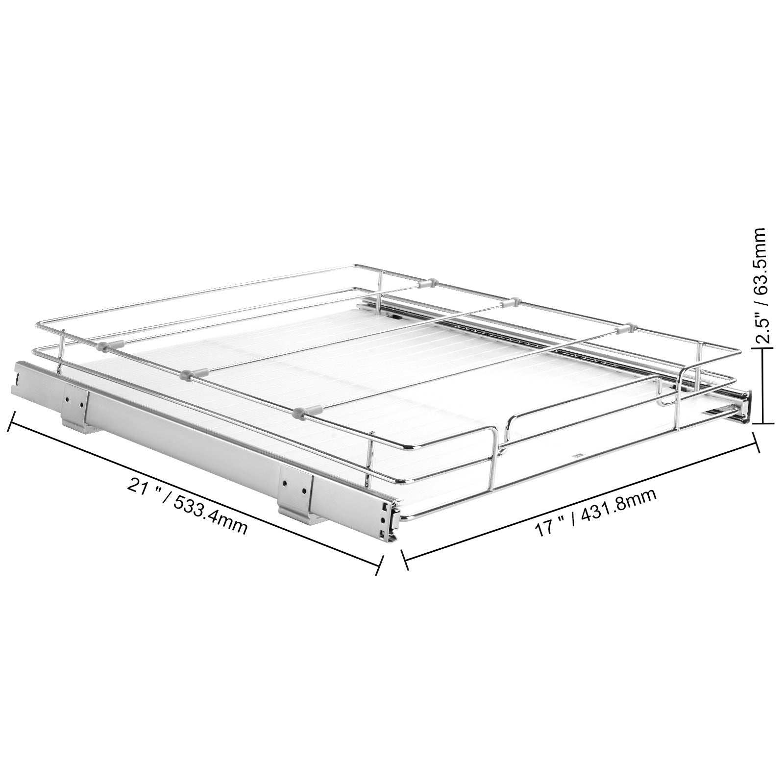 Heavy-Duty Pull-Out Cabinet Organizer – smooth-access cabinet organization, VEVOR 14 W x 21 D 17 W x 21 D Pull Out Cabinet, designed for American homes, daily convenience and practical gifting