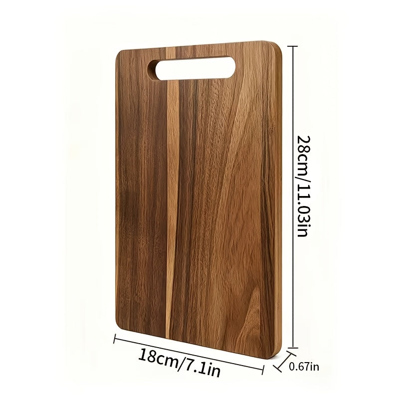 Bamboo Cutting Board - Double-sided Cutting Board, Vertical Kitchen Cutting Board, Kitchen Small Tool, 1/3pcs Set With Juice Trough, Suitable For Cutting Meat, Vegetables, Bread And Wooden Cutting Board