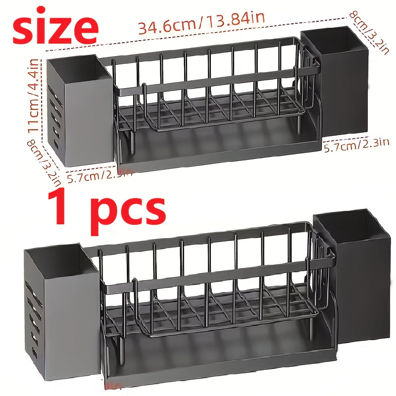 Storage Rack – Easy-Access 1/2pcs Adjustable Kitchen Storage Rack – multi-purpose organization, d