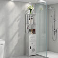 1pc Large Capacity Bathroom Organizer, Toilet Paper Holder, Tiered Organizer with Tissue Box, Waterproof And Dustproof Commercial Bathroom Container, Easy to Install, Suitable for Kitchen/Bedroom/Living Room/Dining Room And Businesses