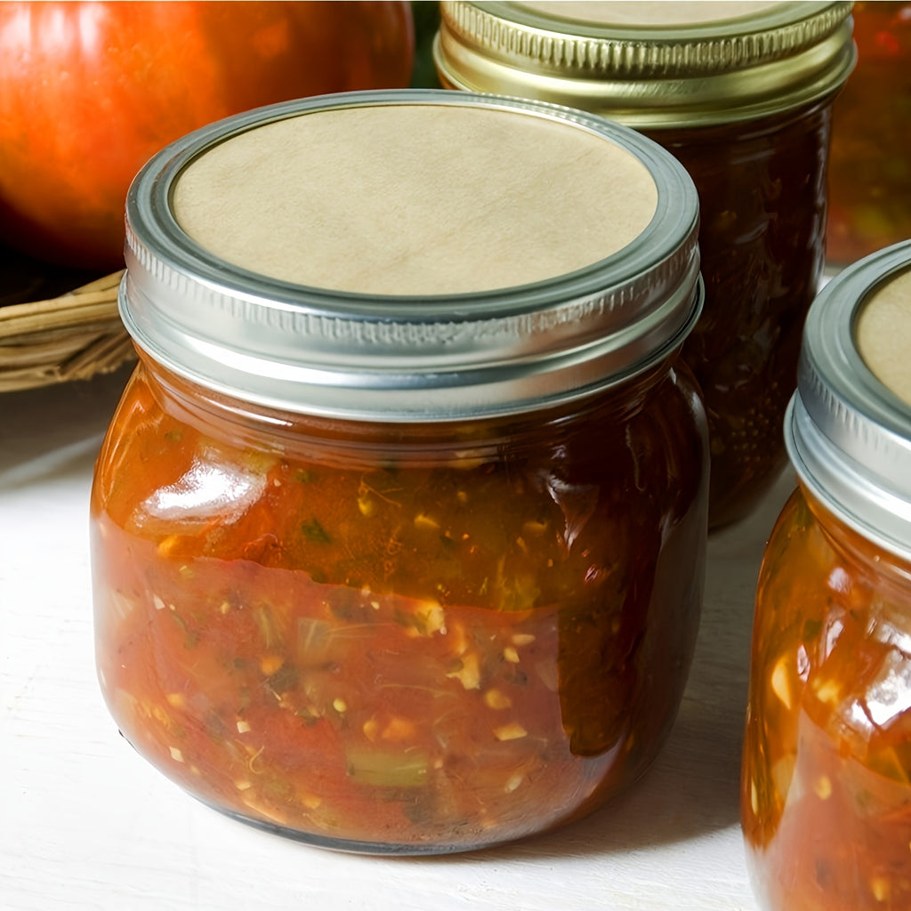 9/18/27/36-Pcs, 8oz Glass Jars with Lids, Regular Mouth Mason Jars for Storage, Spice Canning Jar for Caviar, Herb, Jelly, Jams, Honey, Dishwasher Safe