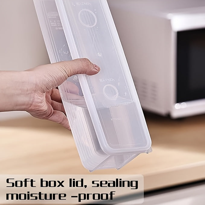 Versatile 2/4/6pcs Airtight Food Storage Containers – leak-resistant reusable meal prep, 2 4 6pcs Clear Rectangular Plastic Food Storage Containers with Flip-Top Lids - Airtight, designed for American homes, daily convenience and practical gifting