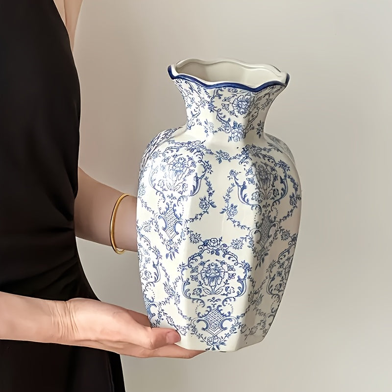 A Blue And White Vase for All Seasons: an Ideal Present for a Touch of French Country Elegance