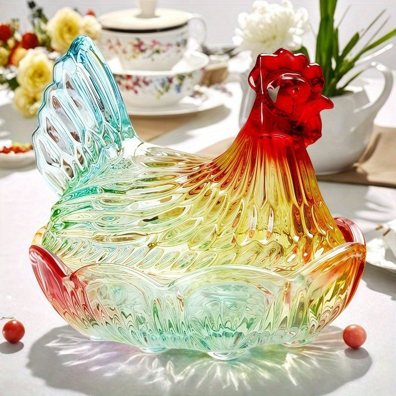 Smart Airtight Storage Jar Set – clear reusable pantry storage, Reusable Chicken-shaped Crystal Glass Storage Jars with LIDS - The Perfect Kitchen And Dining, designed for American homes, daily convenience and practical gifting