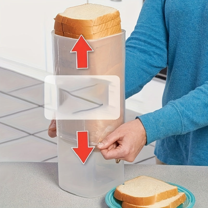 Versatile 3pcs Countertop Bread Storage Box – fresh-bread countertop organization, 3pcs Bread Box Fresh Toast Storage Container with Leak-proof Lid Large-capacity Stackable Bread Storage, designed for American homes, daily convenience and practical g