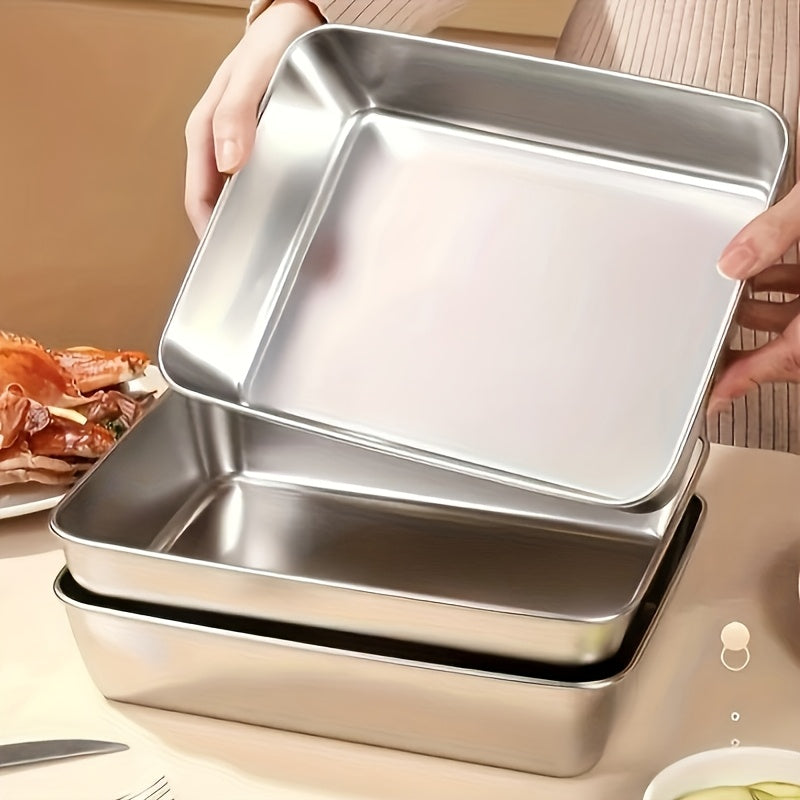 Versatile 5/3pcs Kitchen Baking Dish Set – oven-ready cooking and serving, Buy 3 Get 2 Free Buy 2 Get 1 Free Total 5 3pcs Stainless, designed for American homes, daily convenience and practical gifting