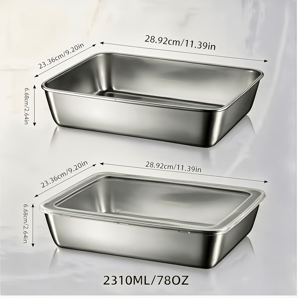 Versatile 5/3pcs Kitchen Baking Dish Set – oven-ready cooking and serving, Buy 3 Get 2 Free Buy 2 Get 1 Free Total 5 3pcs Stainless, designed for American homes, daily convenience and practical gifting