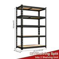 Compact 5 Tier Adjustable Home Storage Rack – durable multi-purpose storage, 2000LBS for garage Shelving Storage Shelves Heavy Duty Shelving 5 Tier Metal Shelving Units, designed for American homes, daily convenience and practical gifting