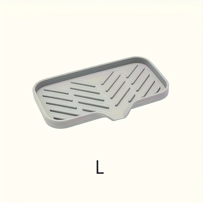 Soap Tray Rack, Sponge Drainage Mat, Tableware Drying Mat, Kitchen Draining Mat, Countertop Organizer, Sink Storage Rack, Chopsticks And Bowls Draining Rack, Kitchen And Bathroom Storage Tray