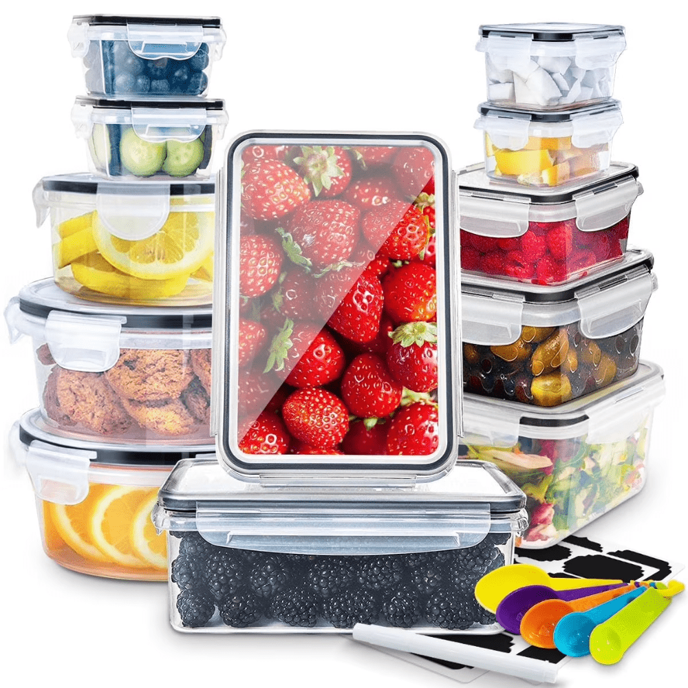 Compact Refrigerator Storage Organizer – clear-access fridge organization, stackable space-saving design, designed for American kitchens, pantries, apartments, home organization, daily use and practical gifting