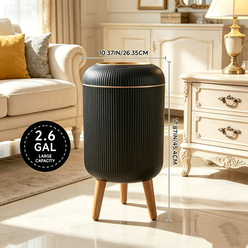 2.6-Gallon Round Storage Ottoman