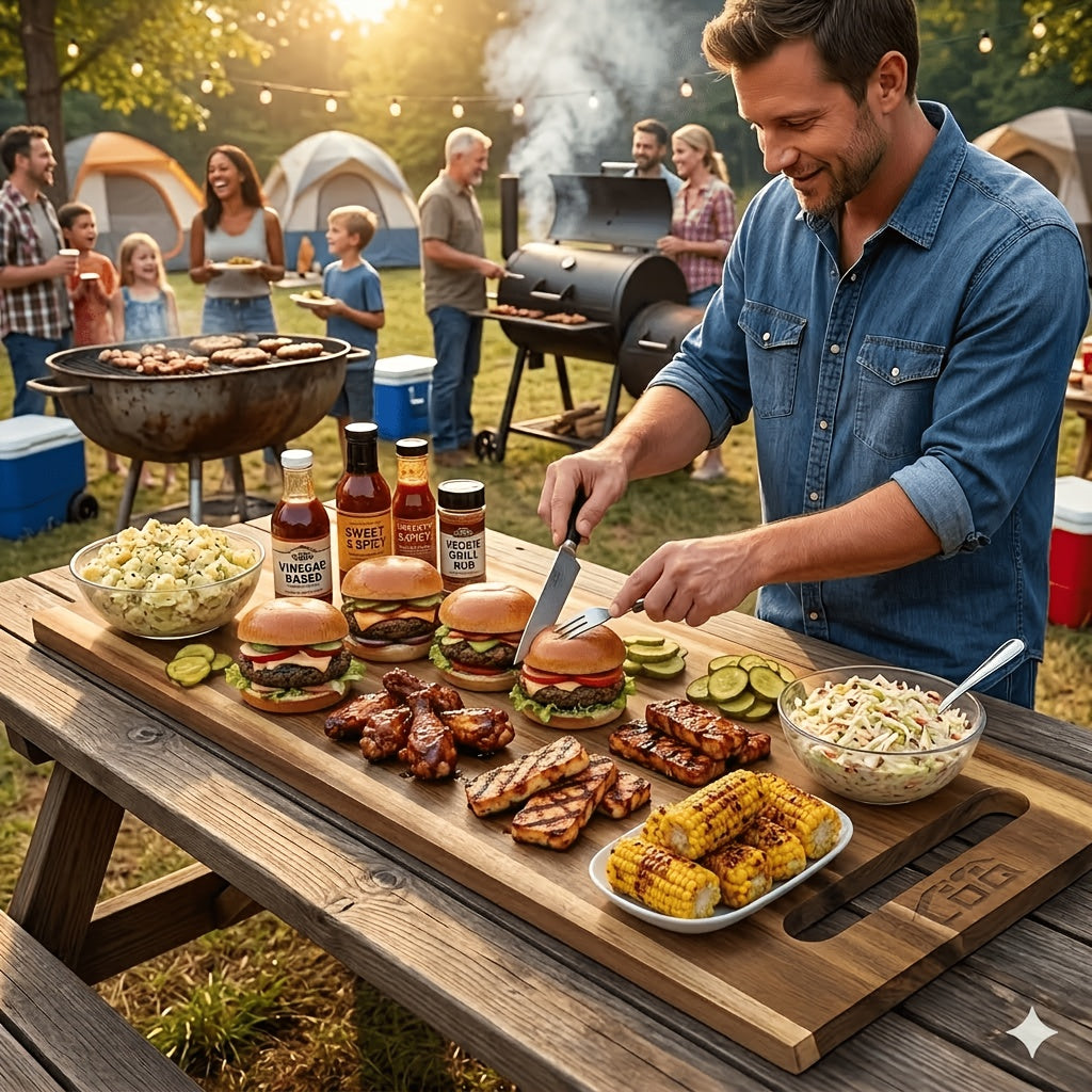 Premium Kitchen Cutting Board – durable food prep and serving, 36X12 Inch Extra Large Acacia Wood Charcuterie Board Cutting Board with Handles 3Ft Rectangular, designed for American homes, daily convenience and practical gifting