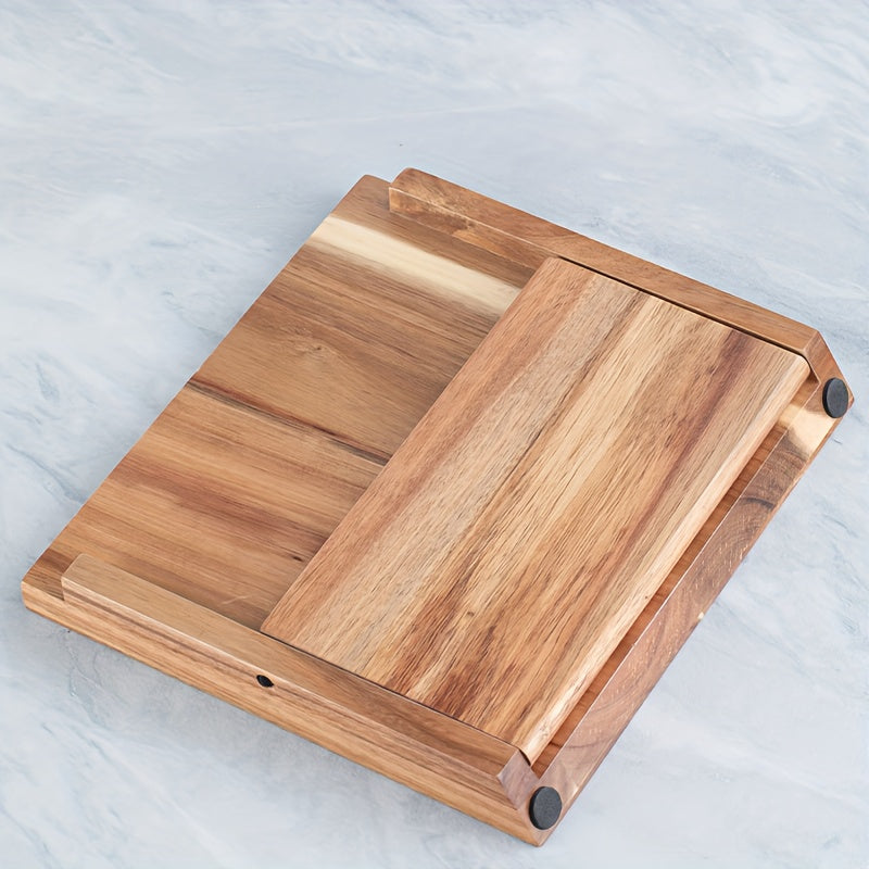 Heavy-Duty 1pc Adjustable Home Storage Rack – durable multi-purpose storage, 1pc Home Kitchen Double-sided Wooden Magnetic Stands Holder Rack Magnetic Knife Block With Strong, designed for American homes, daily convenience and practical gifting