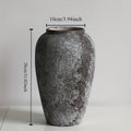 Premium Ceramic Flower Vase – tabletop floral display and modern home decor, Rustic Ceramic Vase Set Vintage Distressed Pottery Wabi-Sabi Style Home Decor Flower, designed for American homes and practical gifting
