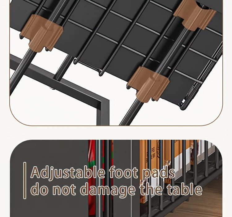 Premium Adjustable Home Storage Rack – durable multi-purpose storage, 2-Tier Pull-Out Organizers Space-Saving 2-Tier Under Sink Organizer with Adjustable Height Sturdy Carbon Steel, designed for American homes, daily convenience and practical gifting