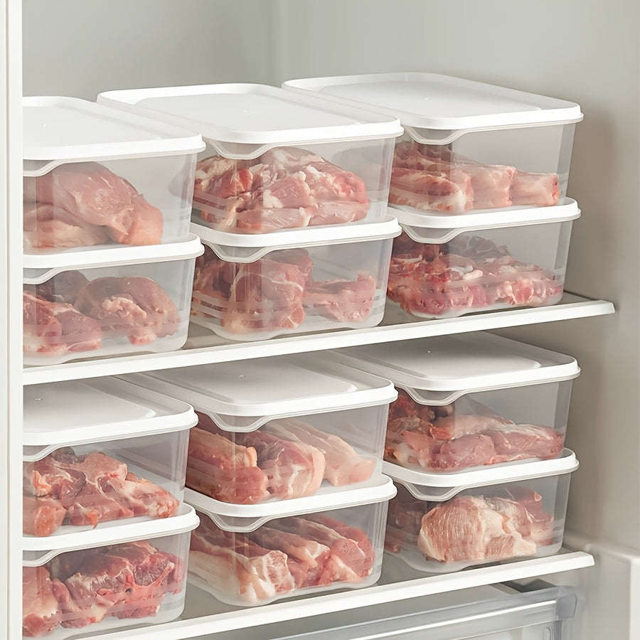 Versatile 20pcs Stackable Home Storage Bins – portable space-saving storage, 20pcs 10 Containers 10 LIDS Frozen Preservation Box Set Storage Container It Adopts a, designed for American homes, daily convenience and practical gifting