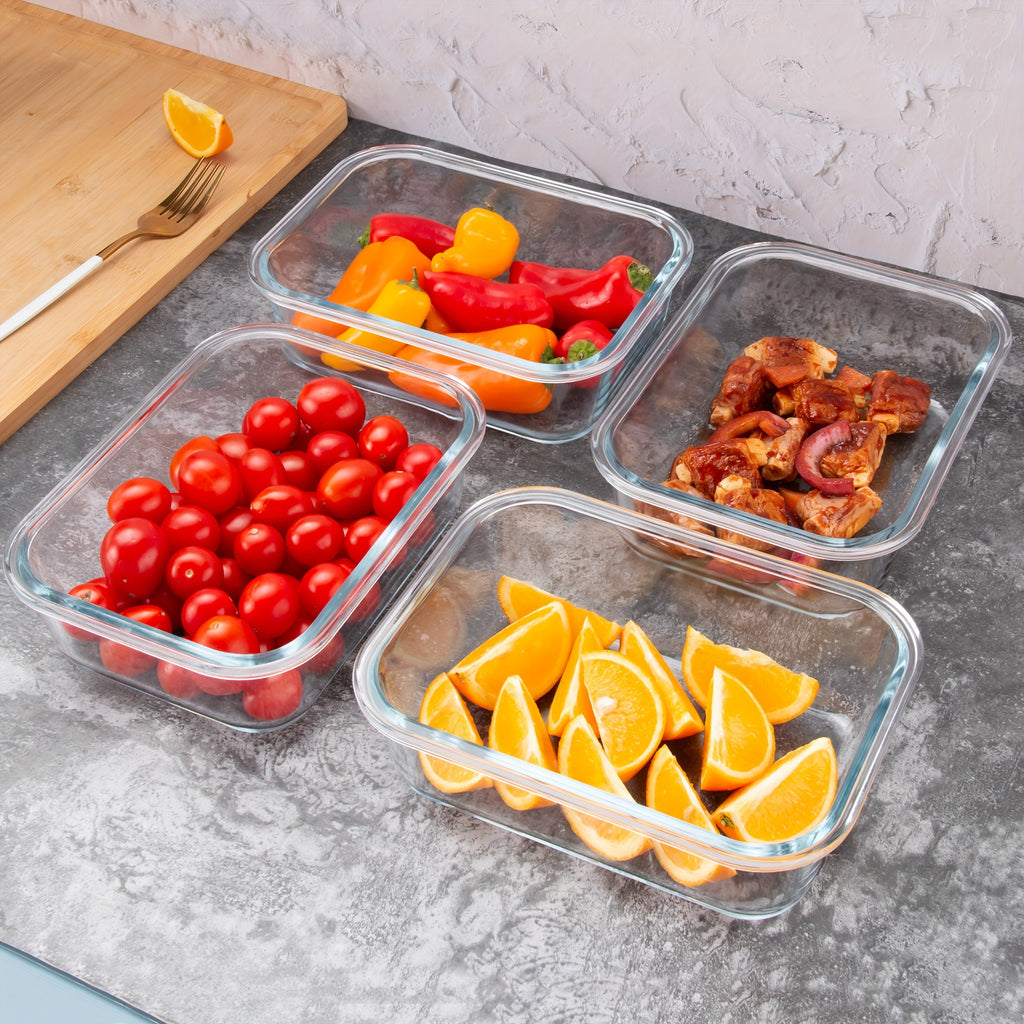 Space-Saving 12 Pack Glass Meal Prep Container Set – leak-resistant reusable meal prep, 12 Pack Glass Food Storage Containers Glass Meal Prep Containers With Airtight Lids Dishwasher, designed for American homes, daily convenience and practical gifti