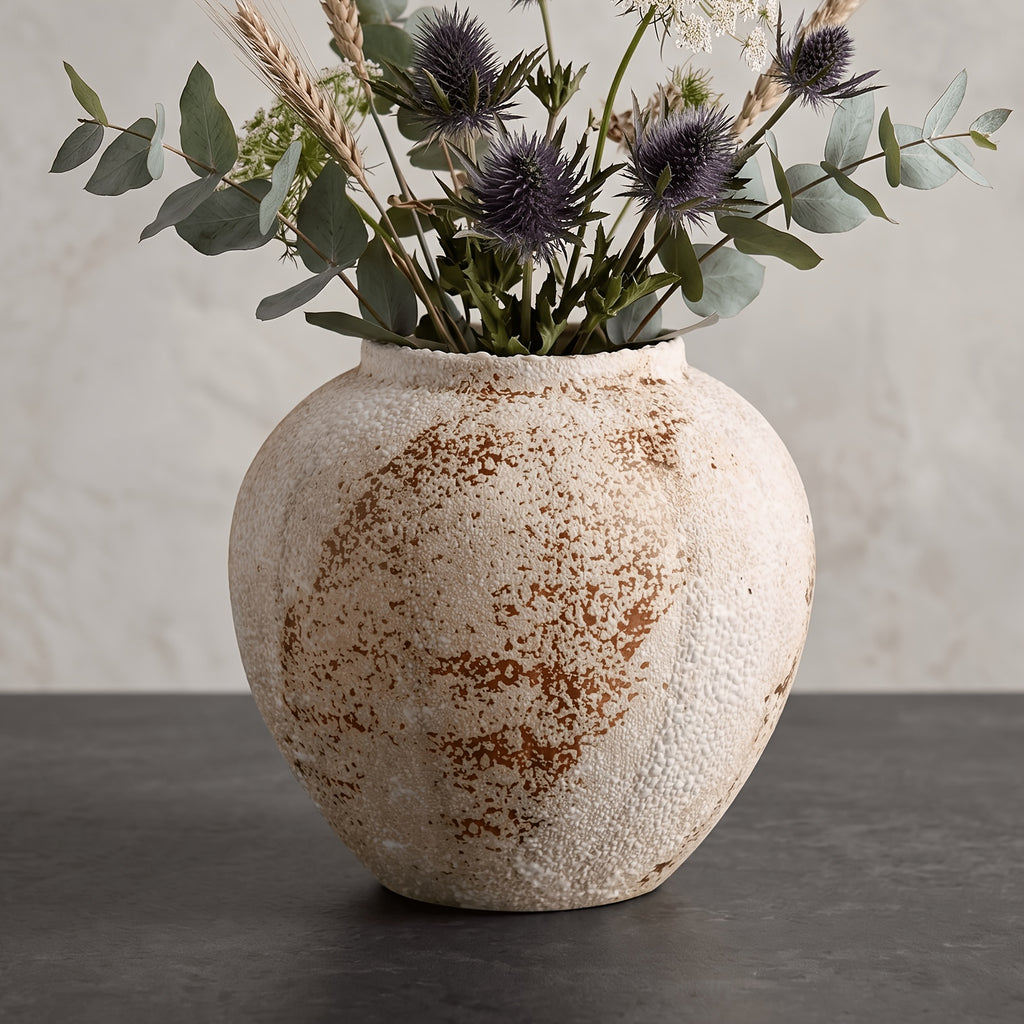 Easy-Access Ceramic Flower Vase – tabletop floral display and modern home decor, Versatile Ceramic Flower Vase tabletop floral display and modern home decor Vintage, designed for American homes and practical gifting