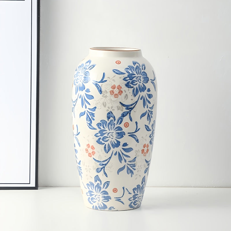 Decorative Vase – A Blue And White Vase for All Seasons an Ideal Present