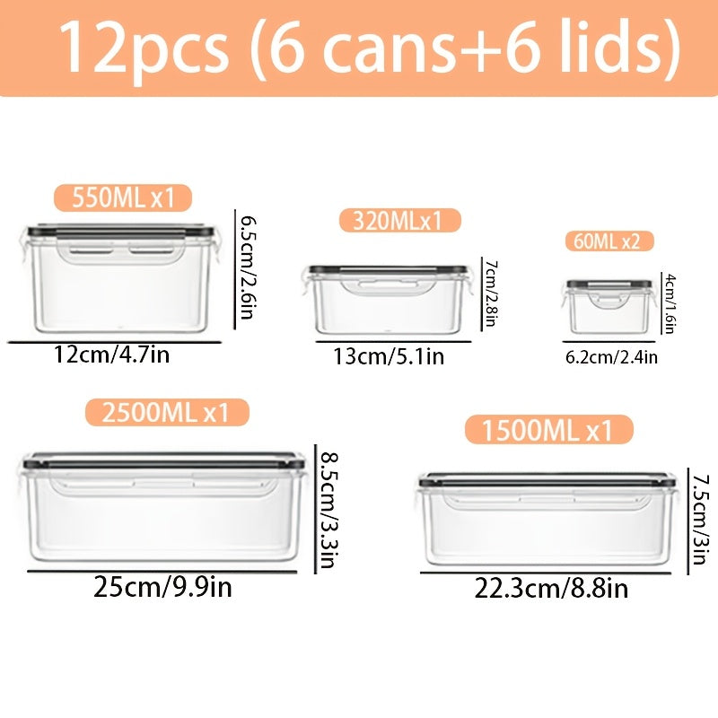 Food Storage Containers – Modern 48/24Pcs Airtight Food Storage Containers – leak-resistant reusable meal pr