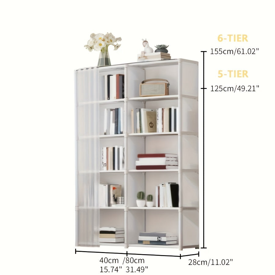 Premium Adjustable Home Storage Rack – durable multi-purpose storage, Multi Purpose Easy to Assemble Storage Rack Shoe Rack Household Simple Clothing Storage Cabinet, designed for American homes, daily convenience and practical gifting