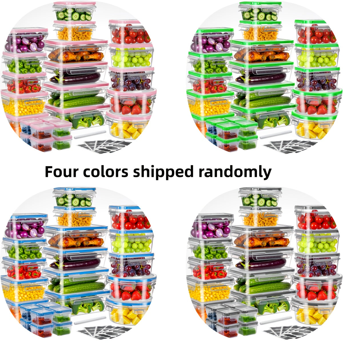 Multi-Purpose Refrigerator Storage Organizer – clear-access fridge organization, stackable space-saving design, designed for American kitchens, pantries, apartments, home organization, daily use and practical gifting