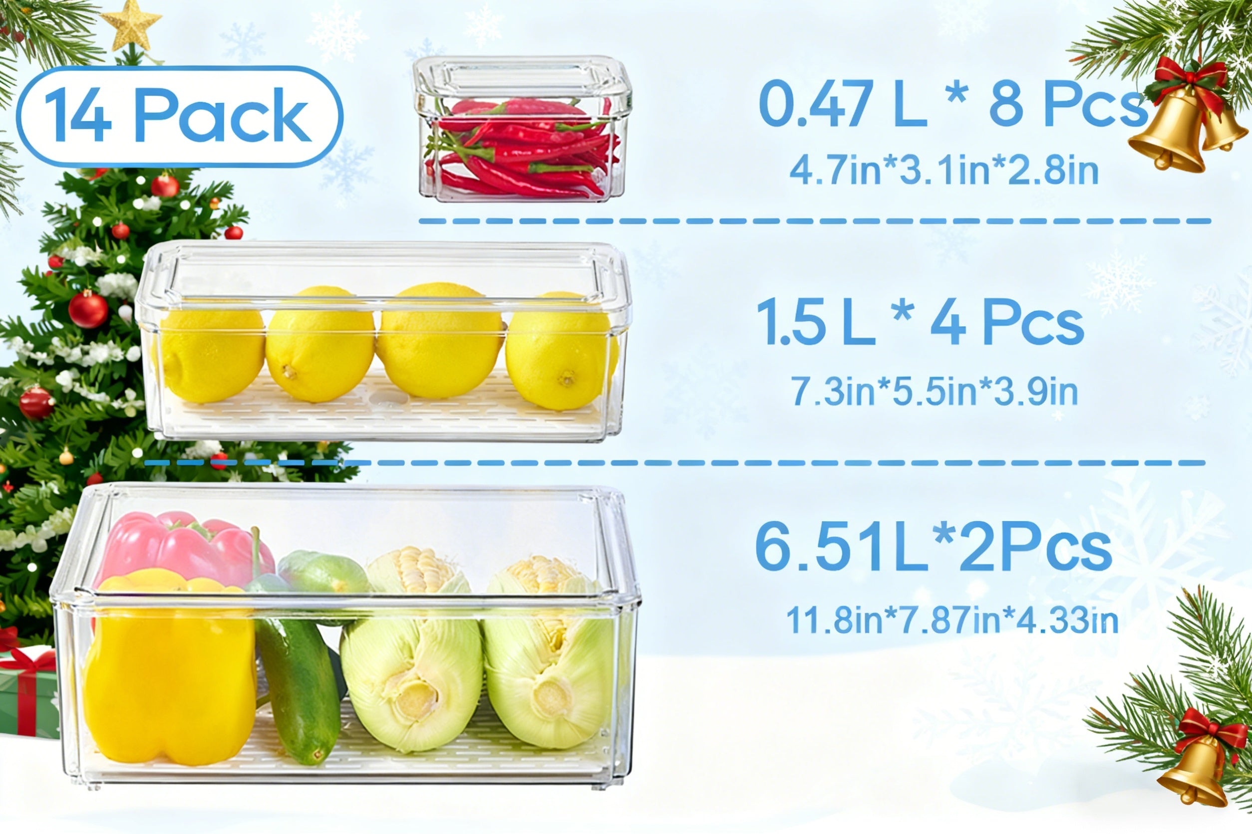 Smart 28Pack Refrigerator Storage Organizer – easy-access fridge organization, Stackable Fridge Organizer 28Pack Stackable Fridge Organizer Bins Clear BPA-Free Refrigerator Organizers And Storage, designed for American homes, daily convenience and pr