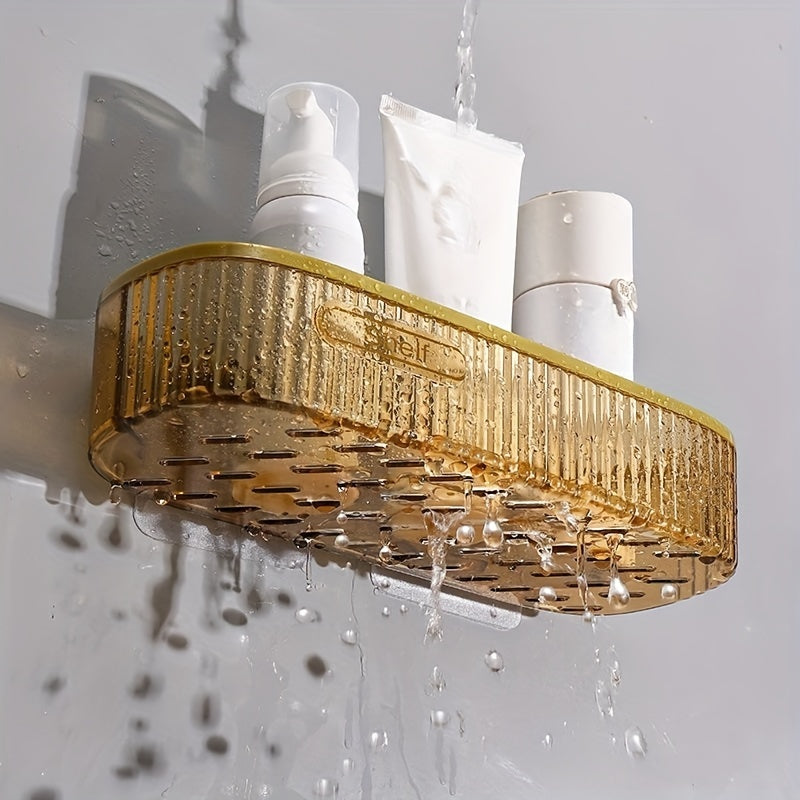 Premium 1pc Home Storage Organizer – space-saving everyday organization, 1pc of Acrylic Shelves for The Bathroom Elegantly Designed for Wall Mounting Ideal for, designed for American homes, daily convenience and practical gifting