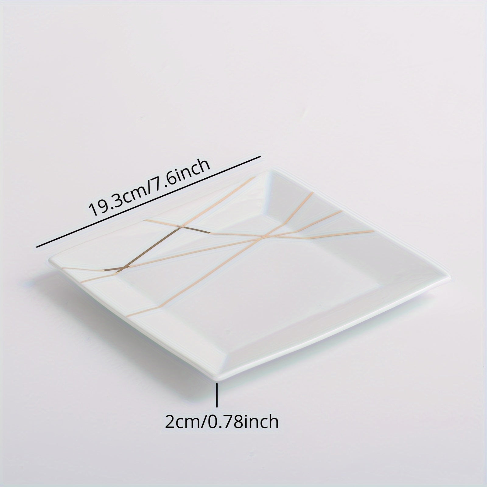 12pcs Ceramic Tableware Set, Modern Light Luxury Golden Line Tableware Plate, 10-Inch And 7.6-Inch White Black Steak Plate, Pasta Plate, Dessert Plate, Salad Bowl, Soup Bowl, Complete Tableware, Suitable for Home And Restaurant, Housewarming Gifts
