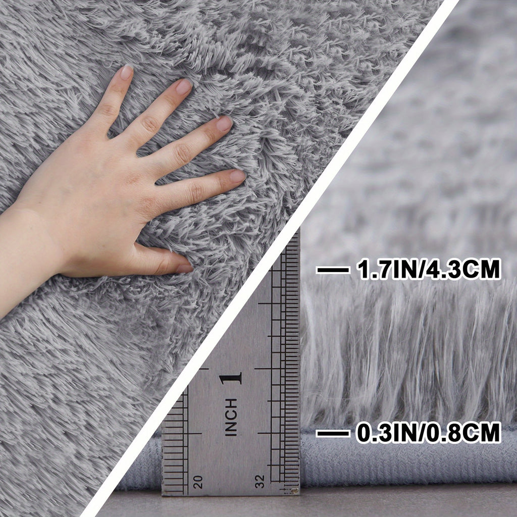 Area Rug – 1pc 200*300Cm/6.56*9.84Ft Long Mat - Super Soft And Comfortable, Fluffy Texture, P