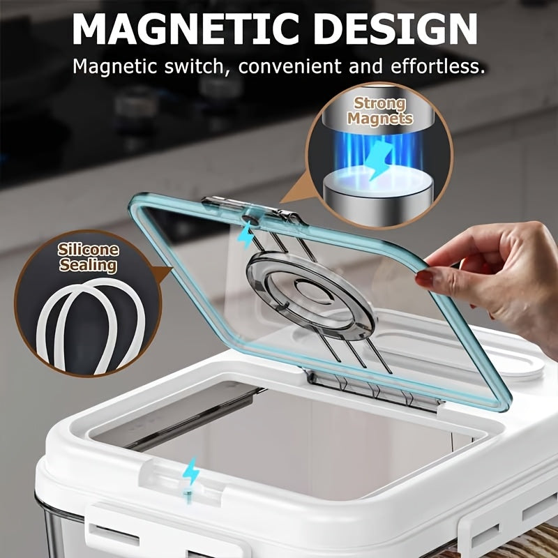 Compact Countertop Bread Storage Box – fresh-bread countertop organization, Airtight Bread Box Large Sealed Food Storage Container for Kitchen Countertop Time Recording Bread, designed for American homes, daily convenience and practical gifting