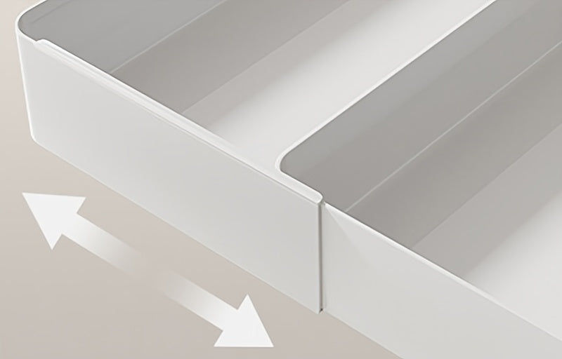 Heavy-Duty Stackable Storage Drawer – smooth-access cabinet organization, Adjustable Kitchen Utensil Tray with Expandable Drawer Organizer Ideal for Forks Spoons Knives And, designed for American homes, daily convenience and practical gifting