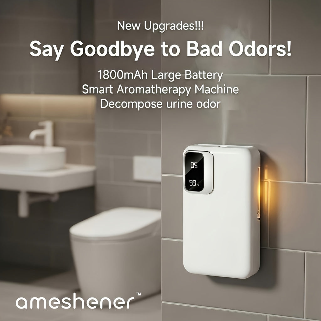 Essential Oil Refill Pack Sold Separately. 1800mAh Ultrasonic Aroma Diffuser With 7-level Control. Fine Mist Diffusion To Quickly Eliminate Hotness In The Bedroom, Bathroom, Toilet Odors And Study Room Odors. Digital USB Charging. Ideal Choice For N