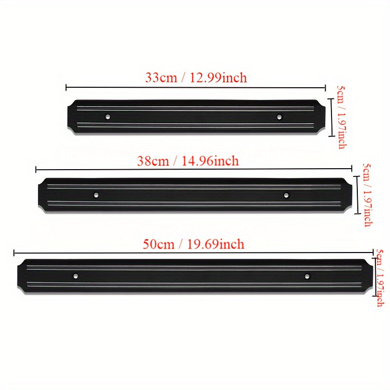 Heavy-Duty 1pc Adjustable Home Storage Rack – durable multi-purpose storage, 1pc of Magnetic Tool Storage Strip Knife Holder Kitchen Utensil Rack Tool Holder Christmas, designed for American homes, daily convenience and practical gifting