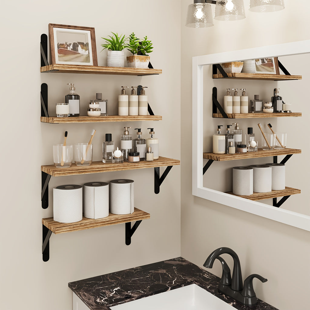 Premium 4pcs Adjustable Kitchen Storage Rack – multi-purpose organization, durable space-saving design, designed for American kitchens, pantries, apartments, home organization, daily use and practical gifting