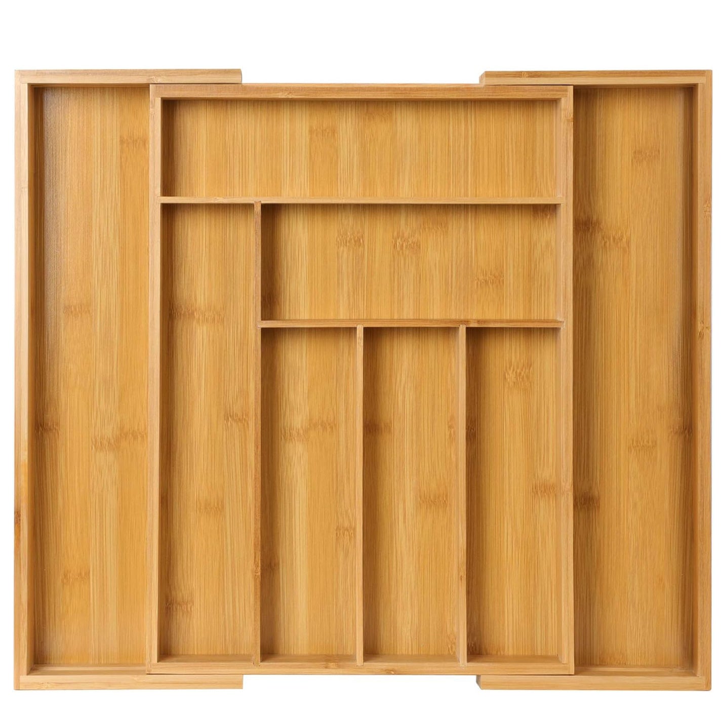 Smart Stackable Storage Drawer – smooth-access cabinet organization, Versatile Bamboo Expandable Drawer Organizer for Cutlery Adjustable Tray Wooden Drawer Dividers for Organizing, designed for American homes, daily convenience and practical gifting