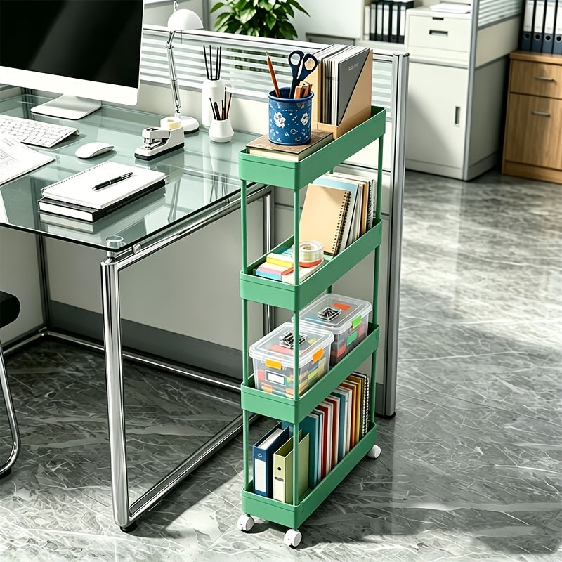 Storage Rack – 3 4 Rolling Storage Racks Office Storage Mobile Racks Mobile Storage Rack with