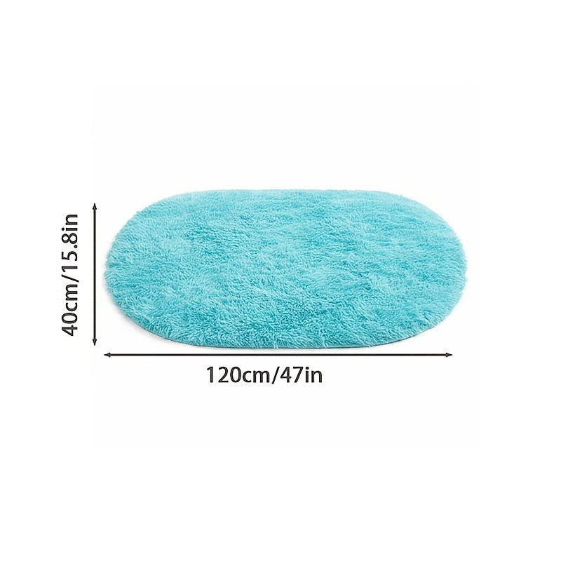 Area Rug – comfortable decorative floor coverage, Soft Oval Sofa Bedside Rug Available In A V