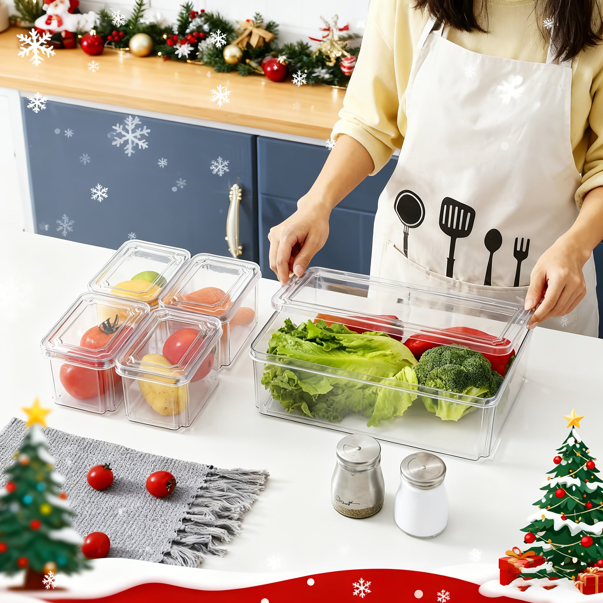 Smart 28Pack Refrigerator Storage Organizer – easy-access fridge organization, Stackable Fridge Organizer 28Pack Stackable Fridge Organizer Bins Clear BPA-Free Refrigerator Organizers And Storage, designed for American homes, daily convenience and pr