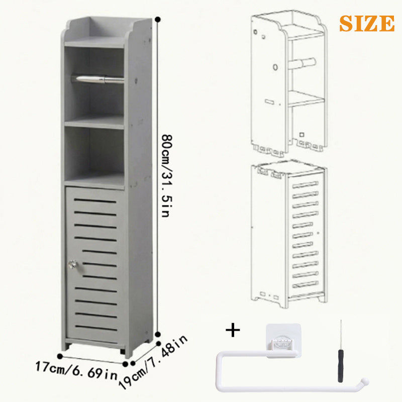 Toilet Paper Holder – comfortable decorative floor coverage, Thick And Sturdy Material with A Toilet Pap