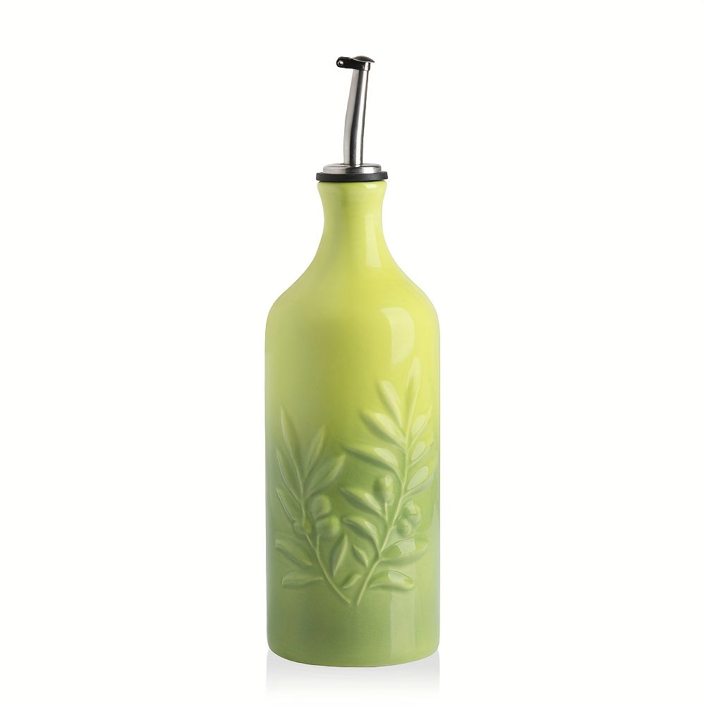 Smart 20oz Reusable Drinkware Set – easy-access beverage storage, 20oz Ceramic Olive Oil Dispenser Bottle - Opaque Oil Cruet Protects Oil to Reduce, designed for American homes, daily convenience and practical gifting