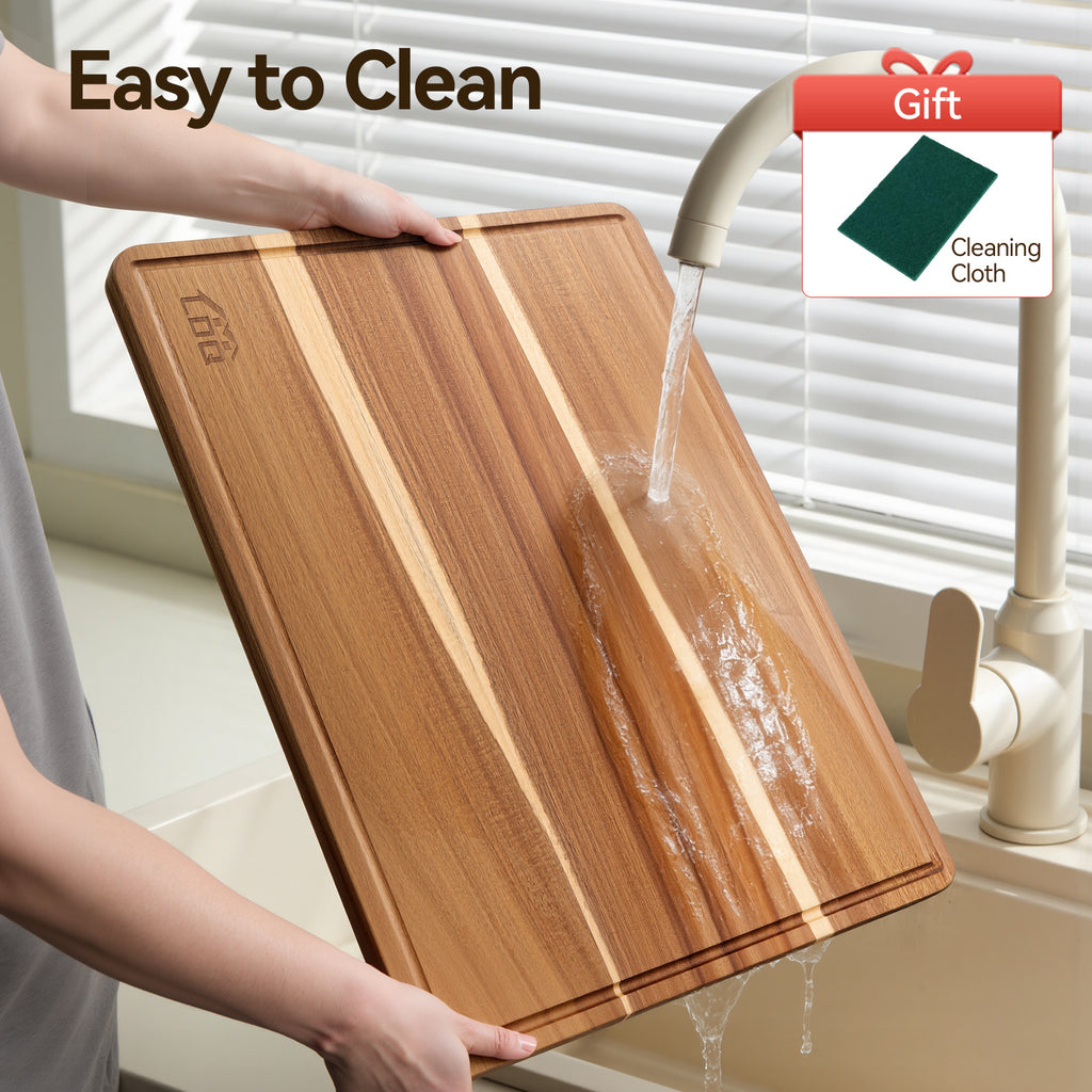 Heavy-Duty Kitchen Cutting Board – durable food prep and serving, XXL Acacia Cutting Board - Durable Wooden Chopping Board Extra Large Charcuterie And Cheese, designed for American homes, daily convenience and practical gifting